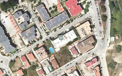 Vista aérea de la ubicación de Residència Vida Senior Vilanova