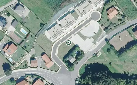 Vista aérea de la ubicación de Residencia para Persoas Maiores Raiola Meiras