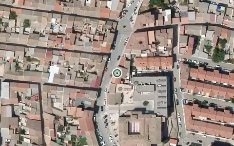 Vista aérea de la ubicación de Centro de Día para Mayores Municipal Personas con Alzheimer