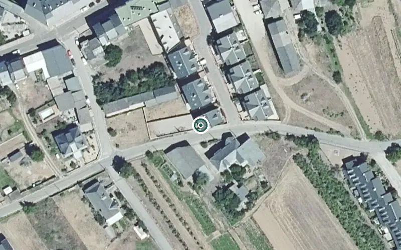 Vista aérea de la ubicación de Residencia de Personas Mayores Novavida Carracedelo