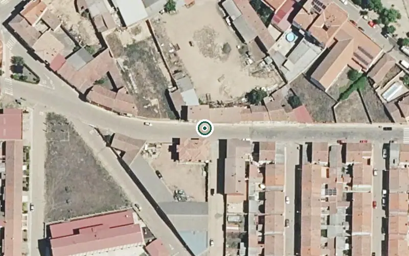 Vista aérea de la ubicación de Residencia Geriátrica la Regenta