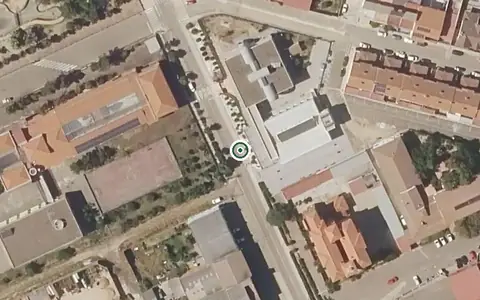 Vista aérea de la ubicación de Residencia de Mayores de Talarrubias