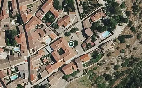 Vista aérea de la ubicación de Residencia Municipal de Mayores de Ledesma