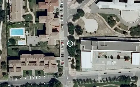 Vista aérea de la ubicación de Residencia Casa Amparo de Barbastro