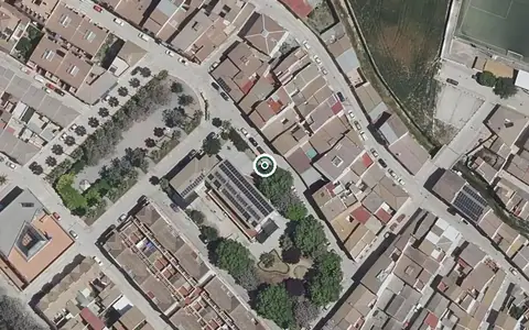 Vista aérea de la ubicación de Centro de Día para Mayores