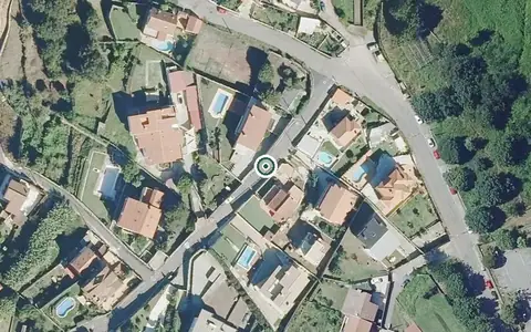 Vista aérea de la ubicación de Vivenda Comunitaria Virgen del Rocío II