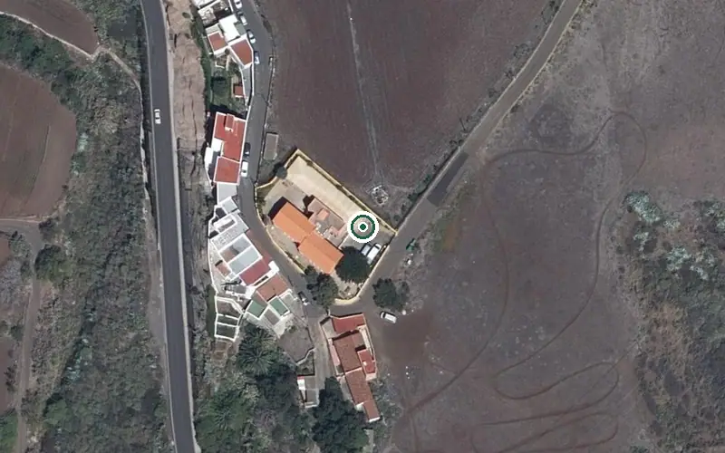 Vista aérea de la ubicación de Centro de Día Mayores Josefa Molina