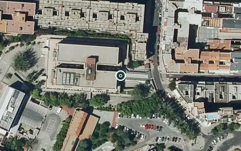 Vista aérea de la ubicación de Residencia San Juan de Dios (Madrid)