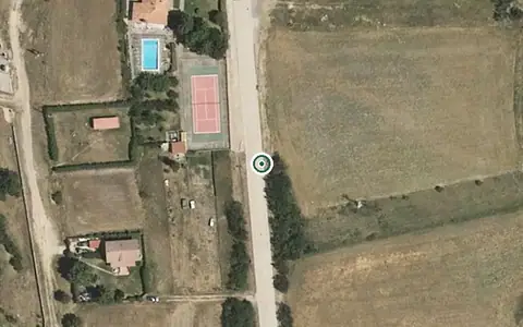 Vista aérea de la ubicación de Residencia para Personas Mayores el Lago de Tera