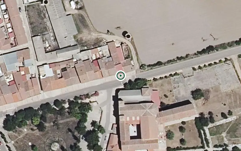 Vista aérea de la ubicación de Sanidad el Fontan