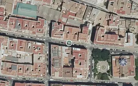 Vista aérea de la ubicación de Centro de Día para Personas Mayores Dependientes Aldebaran