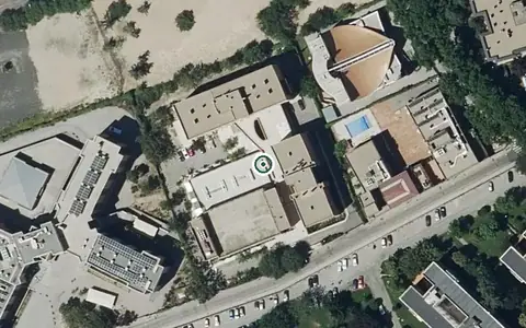 Vista aérea de la ubicación de Residencia Fundación Ntra. Sra. del Camino