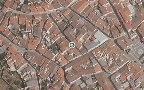 Vista aérea de la ubicación de Residencia San Roque