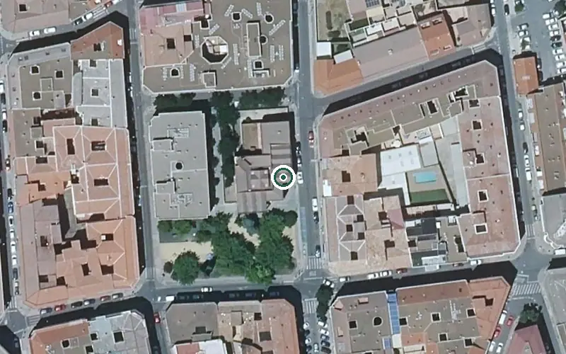 Vista aérea de la ubicación de Centro de Día Ciudad Real II