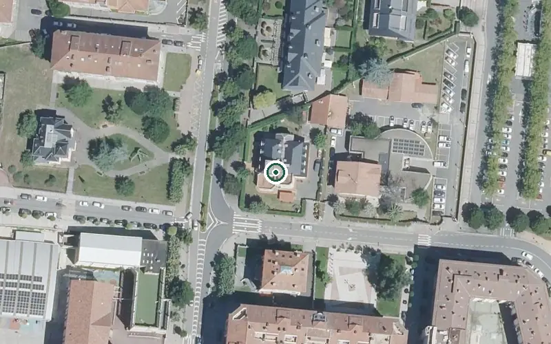 Vista aérea de la ubicación de Residencia Torrezuri Egoitza