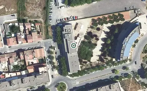 Vista aérea de la ubicación de Centre de dia per a Gent Gran Balàfia i