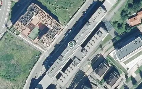 Vista aérea de la ubicación de Centro de Día Ovida
