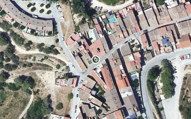 Vista aérea de la ubicación de Centre de dia La Serra