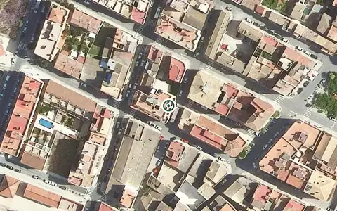Vista aérea de la ubicación de Residència geriàtrica Zoilo Feliu