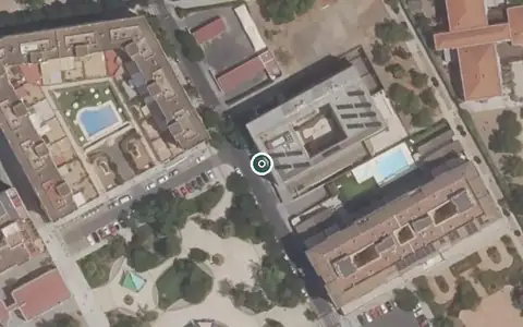 Vista aérea de la ubicación de Caser Residencial Guadiana