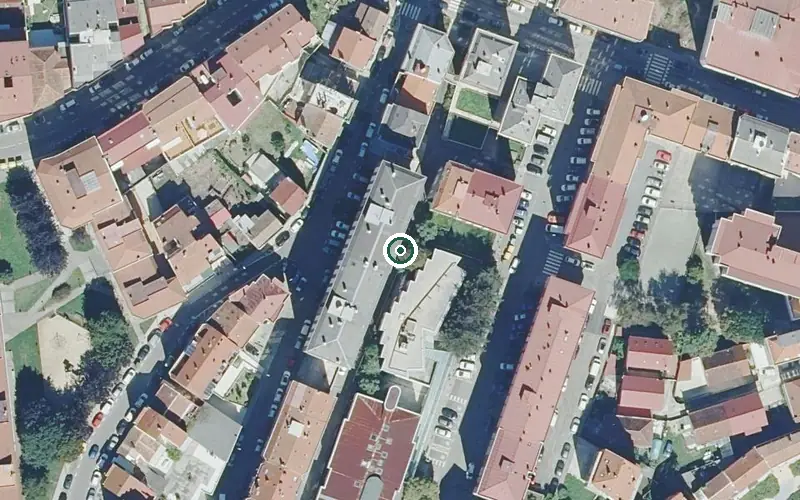 Vista aérea de la ubicación de Centro de Día para Persoas Maiores Faisan