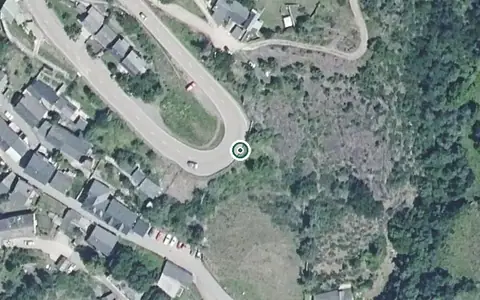 Vista aérea de la ubicación de Residencia Geriátrica el Roble