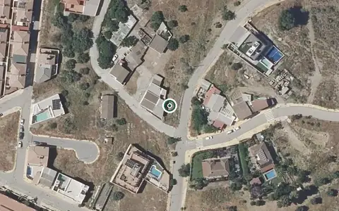 Vista aérea de la ubicación de Centro de Día para Mayores Municipal de Pizarra