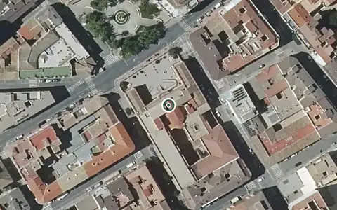 Vista aérea de la ubicación de Residencia de Mayores las Hazas