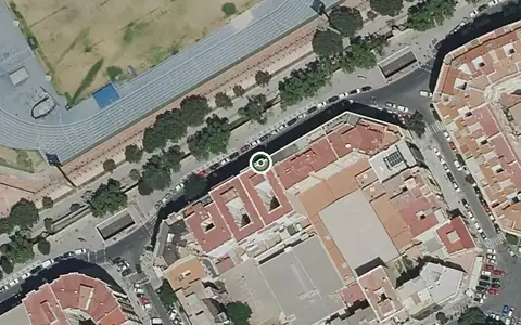 Vista aérea de la ubicación de Centro de Día Sayca Geriatría