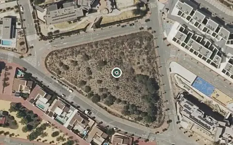 Vista aérea de la ubicación de Residencia Villa de la Plata