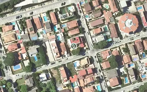 Vista aérea de la ubicación de Servei de centre de dia de la Residència Julia