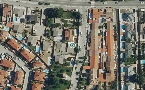 Vista aérea de la ubicación de Residencia Villa Victoria