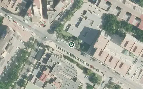 Vista aérea de la ubicación de Centro Residencial para Personas Mayores Madre Carmen