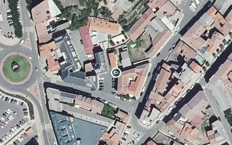 Vista aérea de la ubicación de Centro de Estancias Diurnas
