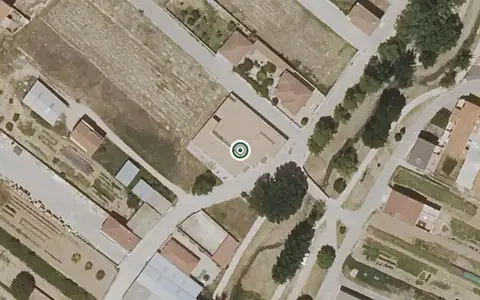 Vista aérea de la ubicación de Vivienda Municipal de Mayores de Mira