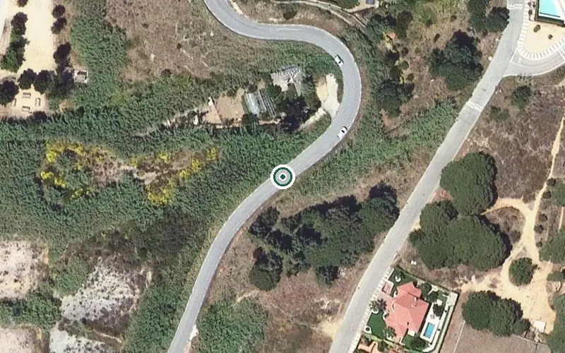 Vista aérea de la ubicación de Residència La Maresma