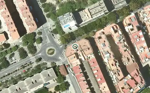 Vista aérea de la ubicación de Centre de dia Santa Eulàlia