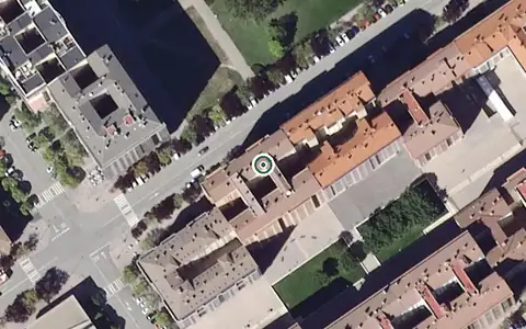 Vista aérea de la ubicación de Residencia de Mayores Conde de Haro
