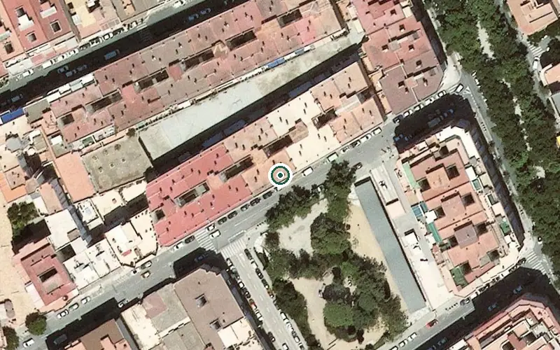 Vista aérea de la ubicación de Centre de dia La Llar Reus 2