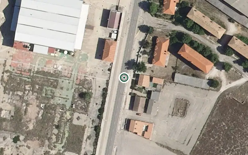 Vista aérea de la ubicación de Residencia Fundación Cocope