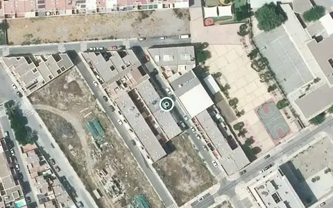 Vista aérea de la ubicación de Centro de Día para Mayores de Pechina