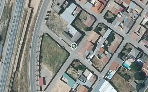 Vista aérea de la ubicación de Residencia de Mayores Santa Teresa