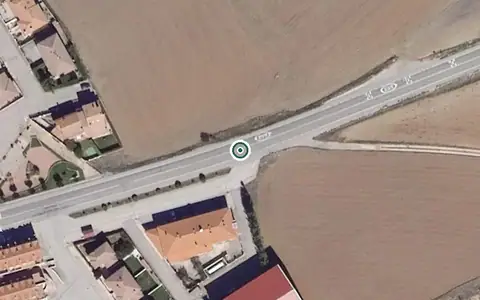 Vista aérea de la ubicación de Residencia Personas Mayores el Amanecer