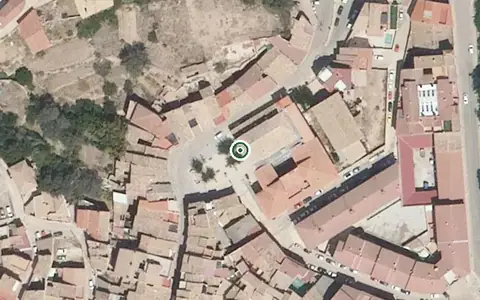 Vista aérea de la ubicación de Residencia de Ancianos Hogar de Tercera Edad de Albalate del Arzobispo