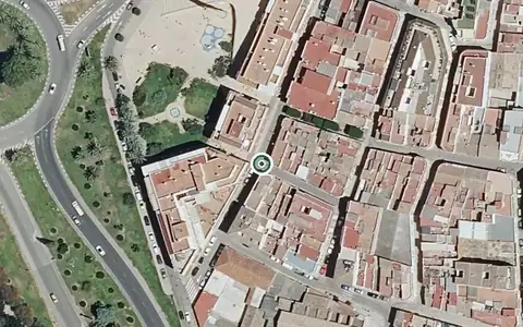 Vista aérea de la ubicación de Residencia Municipal para Personas Mayores Dependientes de Alzira