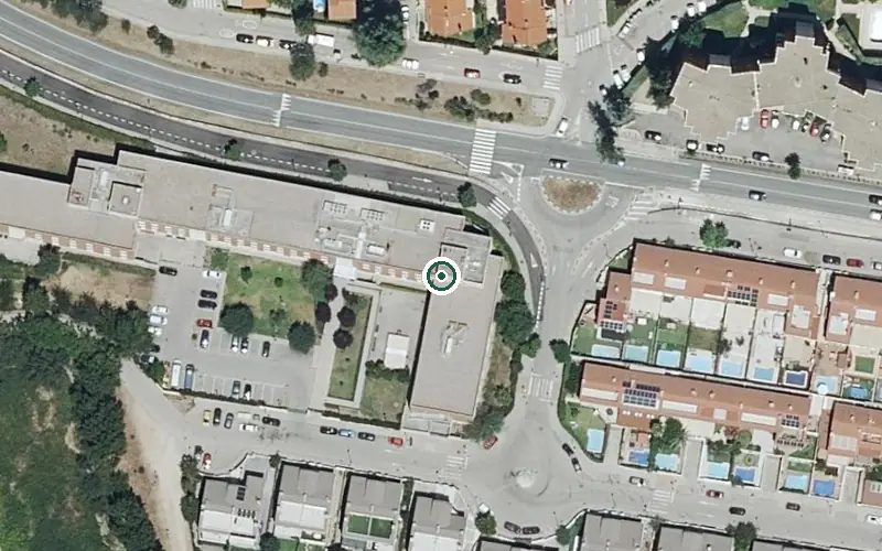 Vista aérea de la ubicación de Residencia Amavir San Agustín (Plan Velocidad)