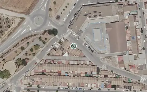 Vista aérea de la ubicación de Centro de Día para Mayores Municipal de Pilas