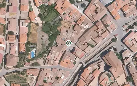 Vista aérea de la ubicación de Centro de Día para Mayores Casa Familiar Nuestra Señora de la Presentación Hermanos Franciscanos Cruz Blanca