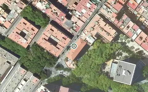 Vista aérea de la ubicación de Residència per a Gent Gran El Mil·lenari
