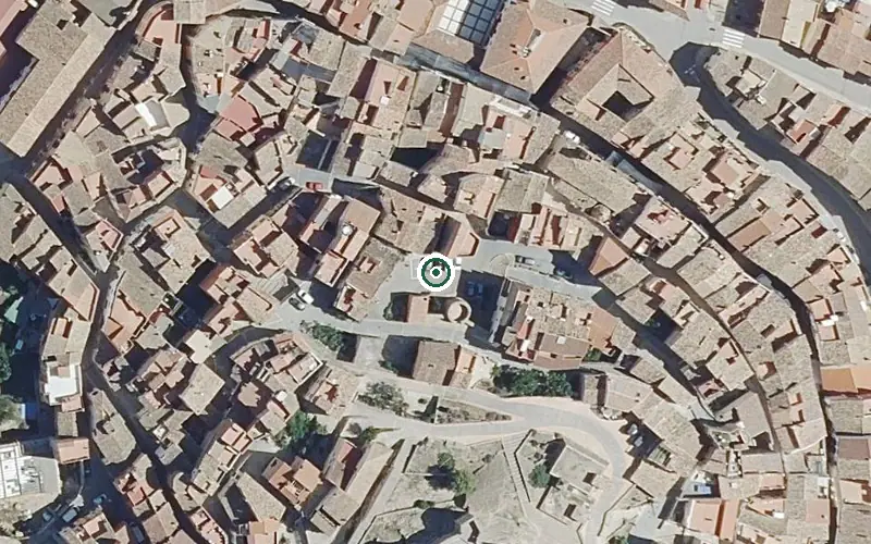 Vista aérea de la ubicación de Vivienda Tutelada de Jerica